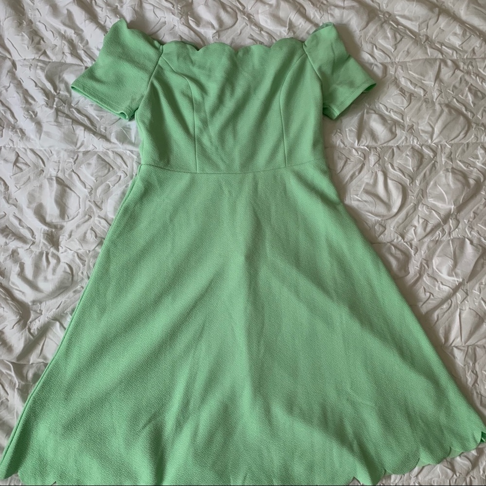 Mint Green Mini Dress